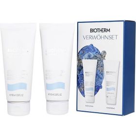 Biotherm by BIOTHERM Lait Set: Moisturizing Body Lotion 100ml/3.4oz + Biomains Age Delaying Hand & Nail Treatmen 100ml/3.4oz --2pcs